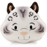 Kissen Schneeleopard Eleni Snowbell 35x30cm rund von Nici