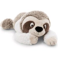 NICI 62486 - Wild Winter, Faultier Izzy Icetumbler, liegend, Schlenker, Plüsch, 23 cm, GREEN von Nici GmbH