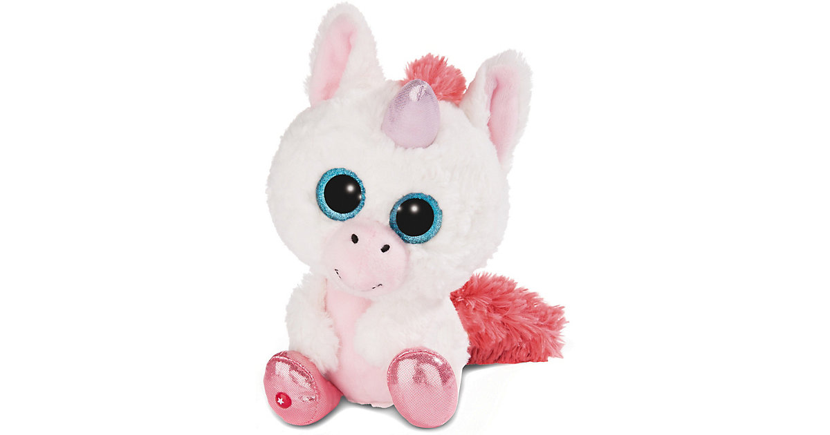 Glubschis Kuscheltier Einhorn Milky-Fee 25 cm (45571) beige/rosa von Nici