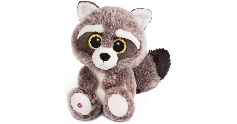 Glubschis Kuscheltier Waschbär Clooney 25 cm (45569) braun von Nici