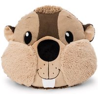Kissen Biber Harry Woodsnacker figürlich 32x27cm von Nici