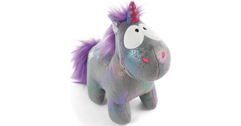 Kuscheltier Einhorn Star Bringer 32cm stehend grau von Nici