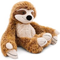 Kuscheltier Faultier Slobby mit Klettverschluss an Händen von Nici