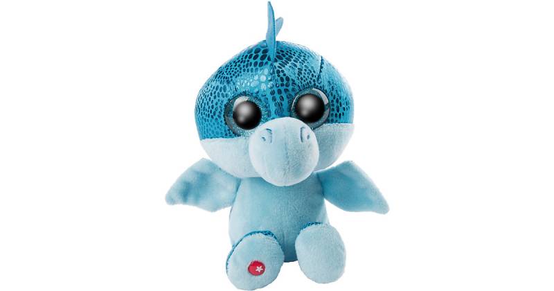 Kuscheltier GLUBSCHIS Drache blau Jet-Jet 15 cm von Nici