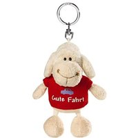NICI 34038 Schaf weiß T-Shirt rot "Gute Fahrt" 10 cm Schlüsselanhänger NICI 34038 Schaf weiß T-Shirt rot "Gute Fahrt" 10 cm Schlüsselanhänger von Nici