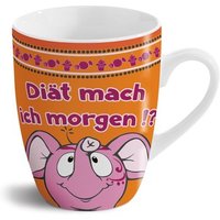 NICI 41641 Tasse "Diät mach ich morgen" Porzellan von Nici