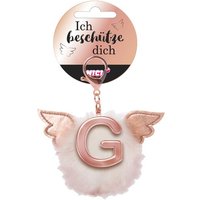 NICI 46976 Taschenanhänger Buchstabe G Plüsch Bommel mit Flügeln NICI 46976 Taschenanhänger Buchstabe G Plüsch Bommel mit Flügeln von Nici