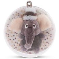 NICI 47320 Winter Elefant Amadou 7 cm mit Loop in Dekokugel von Nici