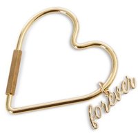 NICI 47485 Schlüsselring "Forever" herzförmig von Nici