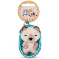 NICI 48838 Schlüsselanhänger Sleeping Pets Katze 8cm Siam von Nici