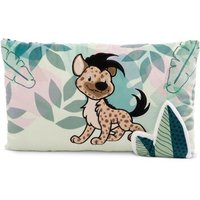 NICI 48868 Rechteckiges Kissen Hyäne Helgi GREEN 43 x 25 cm von Nici