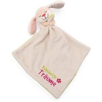 NICI 49753 Schmusetuch "Kuschelige Träume" 22 x 22 cm mit Kuscheltier Hase 12 cm NICI 49753 Schmusetuch "Kuschelige Träume" 22 x 22 cm mit Kuscheltier Hase 12 cm von Nici