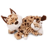 NICI 49812 Kuscheltier Luchs Mutter 40cm & Kind 20 cm liegend NICI 49812 Kuscheltier Luchs Mutter 40cm & Kind 20 cm liegend von Nici