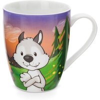 NICI 49956 Tasse Wolf Winny & Streifenhörnchen Jojo 310 ml von Nici