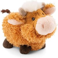 NICI 61113 - Farm Friends, Hochlandrind McMooray, Plüsch, stehend, 12 cm, GREEN von Nici