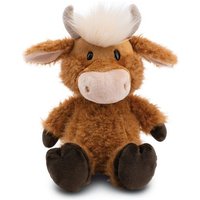 NICI 61118 - Farm Friends, Hochlandrind McMooray, Plüsch, sitzend, 33 cm, GREEN von Nici