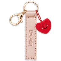 NICI 62015 Schlüsselanhänger "Danke!" Kunstlederband roségold von Nici