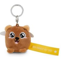 NICI 62032 Schlüsselanhänger Bär „Bin immer bei dir!“ gelb von Nici