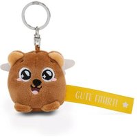 NICI 62033 Schlüsselanhänger Bär „Gute Fahrt!“ gelb 5 cm von Nici