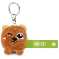 NICI 62037 Schlüsselanhänger Bär „Danke!“ grün 5cm von Nici