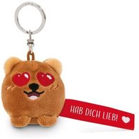 NICI 62040 Schlüsselanhänger Bär „Hab dich lieb!“ rot 5cm NICI 62040 Schlüsselanhänger Bär „Hab dich lieb!“ rot 5cm von Nici