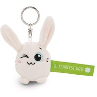NICI 62048 Schlüsselanhänger Hase "Du schaffst das!" grün von Nici