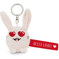 NICI 62051 Schlüsselanhänger Hase "Alles Liebe!" rot von Nici