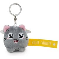NICI 62054 Schlüsselanhänger Katze "Gute Fahrt!" gelb von Nici