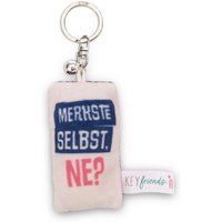 NICI 62106 Schlüsselanhänger Mini Plüschkissen "Merkste selbst, ne?" mit Glöckchen NICI 62106 Schlüsselanhänger Mini Plüschkissen "Merkste selbst, ne?" mit Glöckchen von Nici