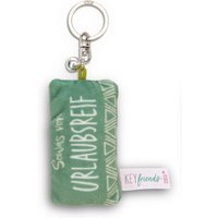 NICI 62113 Schlüsselanhänger Mini Plüschkissen "Sowas von urlaubsreif" mit Glöckchen NICI 62113 Schlüsselanhänger Mini Plüschkissen "Sowas von urlaubsreif" mit Glöckchen von Nici