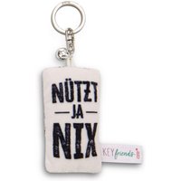 NICI 62116 Schlüsselanhänger Mini Plüschkissen "Nützt ja nix" mit Glöckchen NICI 62116 Schlüsselanhänger Mini Plüschkissen "Nützt ja nix" mit Glöckchen von Nici