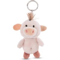 NICI GREEN Schlüsselanhänger Schwein Pigwick schlenkernd rosa 10cm von Nici