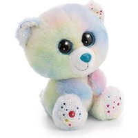 NICI - Kuscheltier GLUBSCHIS Bär Regenbogen Snoomi 25cm schlenkernd von Nici