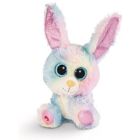 NICI Kuscheltier GLUBSCHIS Hase Rainbow Candy schlenkernd 15cm von Nici