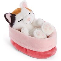 NICI - Kuscheltier Glückskatze 12cm schlafend im Körbchen hellrosa NICI - Kuscheltier Glückskatze 12cm schlafend im Körbchen hellrosa von Nici