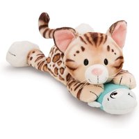 NICI Kuscheltier Katze Bengal & Fisch 30cm von Nici