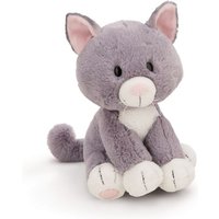 NICI Kuscheltier Katze sitzend grau 20cm von Nici