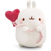 NICI Kuscheltier Molang mit Herzballon 12cm von Nici