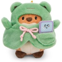 NICI Kuscheltier Set Fuchs Geeks mit Video Spiel und Froschkostüm 8cm von Nici