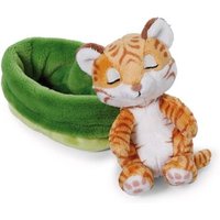 NICI - Kuscheltier Tiger 12cm schlafend im Körbchen hellgrün NICI - Kuscheltier Tiger 12cm schlafend im Körbchen hellgrün von Nici