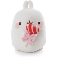 NICI Plüsch MOLANG mit Lolli weiß 16cm Geschenkverpackung von Nici