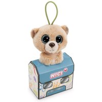 NICI Schlüsselanhänger GLUBSCHIS Bär Bonno mit Loop braun 9cm in Schulranzen-Geschenkbox NICI Schlüsselanhänger GLUBSCHIS Bär Bonno mit Loop braun 9cm in Schulranzen-Geschenkbox von Nici