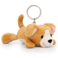 NICI Schlüsselanhänger Hund liegend braun 10cm von Nici