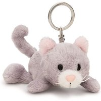 NICI Schlüsselanhänger Katze liegend grau 10cm von Nici