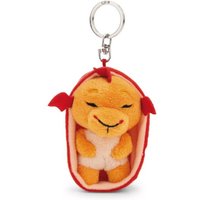 NICI - Schlüsselanhänger Sleeping Pets Drache orange 8cm Körbchen rot an Header Karte NICI - Schlüsselanhänger Sleeping Pets Drache orange 8cm Körbchen rot an Header Karte von Nici