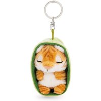 NICI - Schlüsselanhänger Sleeping Pets Tiger 8cm Körbchen hellgrün an Header Karte NICI - Schlüsselanhänger Sleeping Pets Tiger 8cm Körbchen hellgrün an Header Karte von Nici