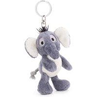 NICI 62732 - Wild Friends, Elefant El-Flora, Schlüsselanhänger, 10 cm, GREEN von Nici