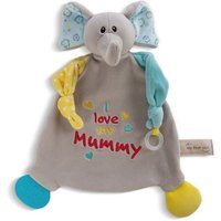 NICI Schmusetuch Elefant 25x25cm von Nici