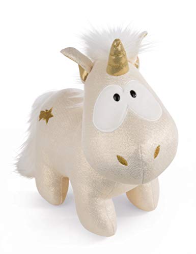 NICI Theodor Einhorn Kuscheltier Shooting Star - 45 cm - Goldenes Einhorn Plüschtier mit goldenem Horn und glänzendem Plüschfell - Für jedes Alter geeignet - 43739 NICI Theodor Einhorn Kuscheltier Shooting Star - 45 cm - Goldenes Einhorn Plüschtier mit goldenem Horn und glänzendem Plüschfell - Für jedes Alter geeignet - 43739 von NICI