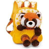 Rucksack mit Plüschtier 21x26cm Roter Panda 25cm von Nici